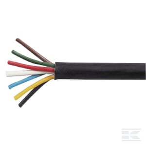 Plastikinis kabelis 7x0.65mm² KA7065