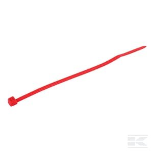 Kabelių rišiklis 4.8x300 mm, raudonas, 100 vnt. TRB48300RED