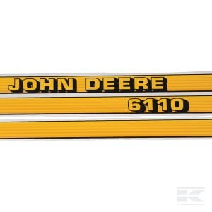 Lipdukų komplektas „John Deere 6110“ TR6110JD