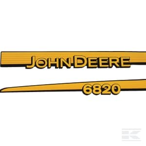Lipdukų komplektas „John Deere 6820“ TR6820JD