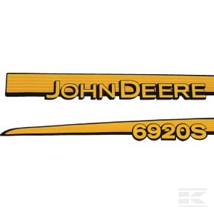 Lipdukų komplektas „John Deere 6920S“ TR6920SJD