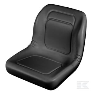 Sėdynės viršus, juodas PVC TS19200GP