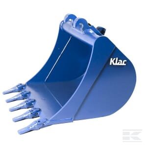 Backhoe Kaušo C/C4 250mm Klac sistema with Esco dantys V13 TSC4025AD6B