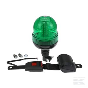 Žalio švyturėlio ir saugos diržo komplektas VLC6159