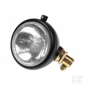 Priekinis žibintas halogeninis, LH (kairė), apvalus, skaidrus, tvirtinamas varžtais, Vapormatic VPM3326