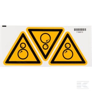 Saugos lipdukas „Sukamos dalys“ WB223499