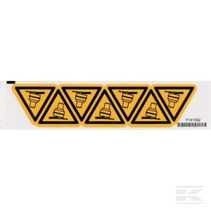 Lipdukas „Apvirtimo rizika“ 50 mm WB250257