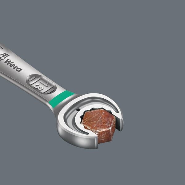 Kombinuotas terkšlinis veržliaraktis 10mm Wera SL073270 - Image 6