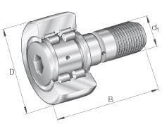 Atraminis ritininis guolis 20 mm × 47 mm × 24 mm, INA PWKR472RSXL - Image 3
