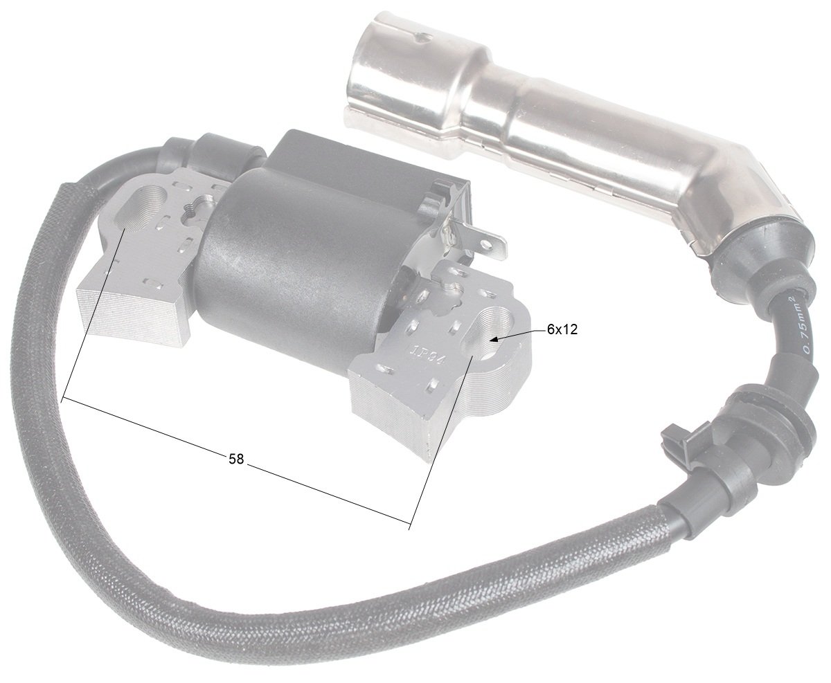 Uždegimo ritė Zongshen XP620 17,6 HP varikliui