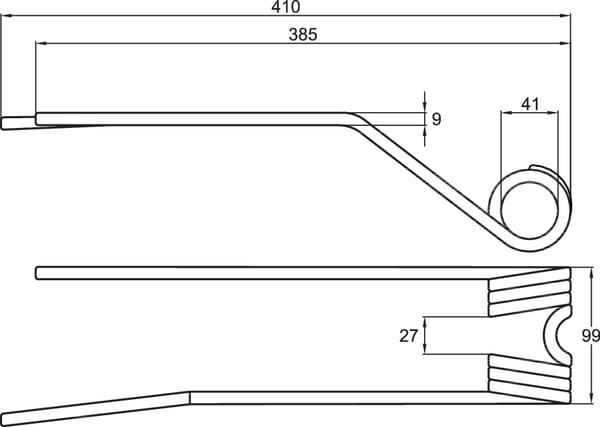 Rotacinis dantis CW Deutz-Fahr VF16502733KR - Image 2