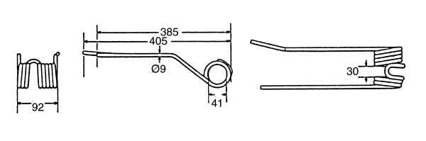 Rotacinis dantis CCW Deutz-Fahr VF16502742KR - Image 2