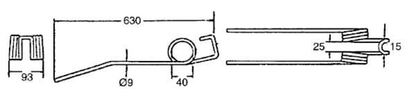 Rotacinis dantis Deutz-Fahr VF1650433386KR - Image 2