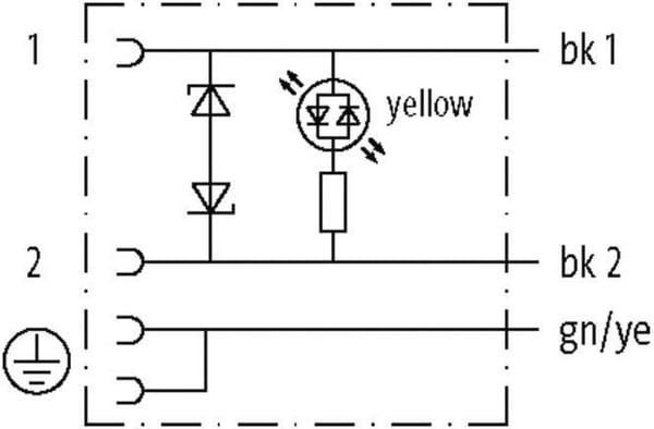 Kištukas 8 mm su 10 m PUR kabeliu MURR ELEKTRONIK – 80021MSUDC6261000 - Image 2