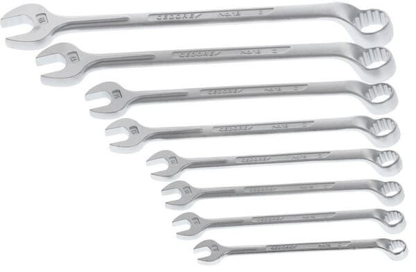 Kombinuotų veržliarakčių rinkinys 8 vnt SL1B080 - Image 14