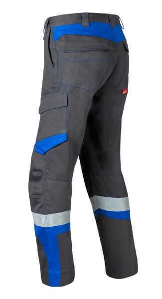 Apsauginės kelnės HaVeP 5-Safety, dydis 60, anglies pilka / ryškiai mėlyna, 80340469AAR60 - Image 2