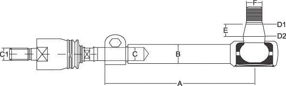 Vairo traukės antgalis SHP454KR - Image 2