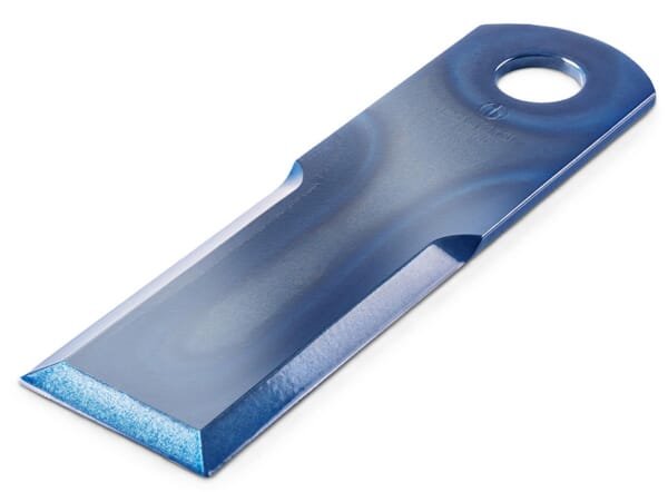 Dengtas rotacinio šiaudų smulkintuvo peilis Schumacher A05XU, 173 × 50 × 4 mm, skylė 18,1 mm