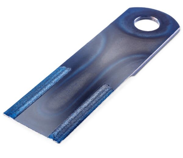 Dengtas rotacinio šiaudų smulkintuvo peilis Schumacher A05XU, 173 × 50 × 4 mm, skylė 18,1 mm - Image 2