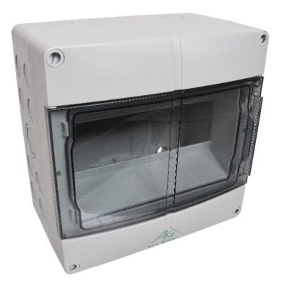 Cabinet IP55/9 modules/1 row Un AKE09