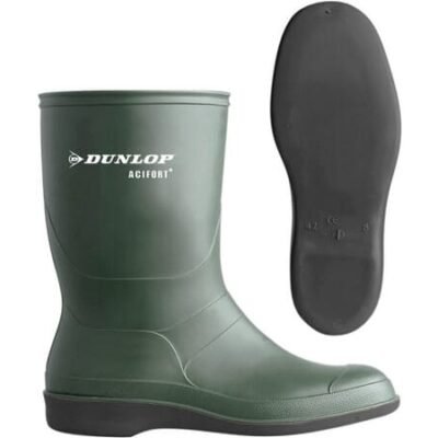 Dezinfekciniai guminiai auliniai batai Dunlop Acifort Biosecure, žali, CE klasė, 46 dydis (UK 11), B55063146