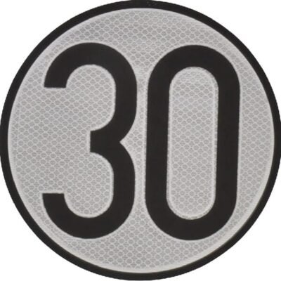 Greičio ribojimo ženklas 30 Un BL30ES