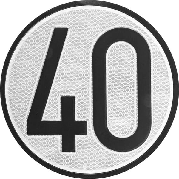 Greičio ribojimo ženklas 40 Un BL40ES