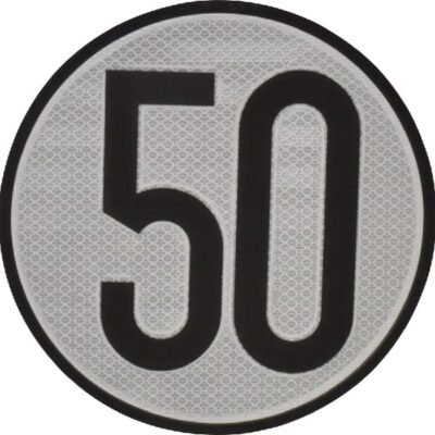 Greičio ribojimo ženklas 50 Un BL50ES