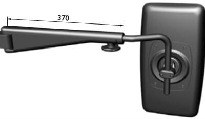 Veidrodis su holder, kairysis SMAT NORD CA6393001