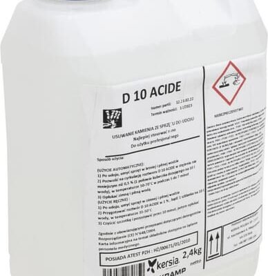 D10 ACIDE 2,4kg rūgštinis ploviklis D10ACIDE024