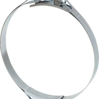 Hose Spaustukas, 220-230mm double Varžtas, double band DIN912 zinc plated Kramp DBHC220230