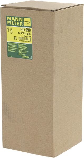 Hidraulinis filtras MANN-FILTER HD990 - Image 3