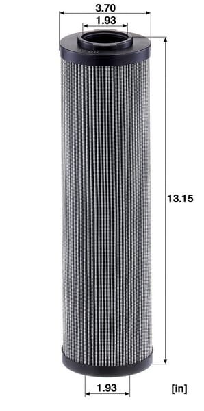Hidraulinis filtras MANN-FILTER HD954 - Image 3