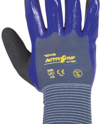 Nailoninės darbo pirštinės Keron ActivGrip™, dydis 10/XL, HS297694