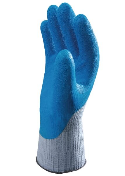 Darbo pirštinės Showa GripXtra, mėlynos, poliesterio, dydis 9/L, HS3059 - Image 3