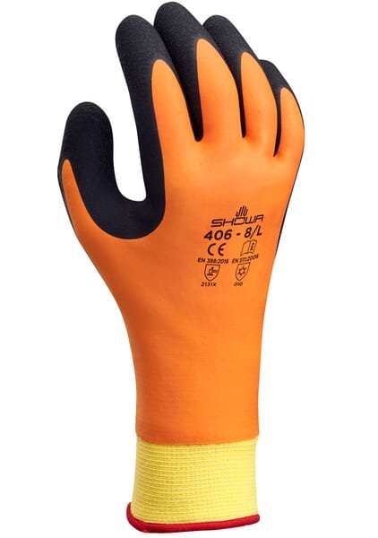 Darbo pirštinės Showa 406, dydis 11/2XL, HS40611