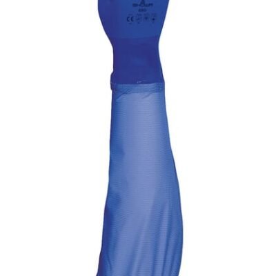 Medvilninės darbo pirštinės Showa 690, mėlynos, 65 cm, dydis 10/XL, HS69010