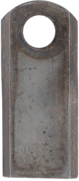 Dešinysis šienapjovės peilis (RH), 116 × 48 × 4 mm, skylė Ø20,50 mm, tinka Kuhn, K6804720KR