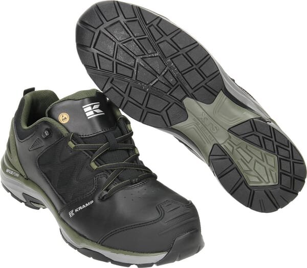 Apsauginiai pusbačiai Kramp Skjern Low, juodi, S3 klasė, 42 dydis (UK 8), KF1966006042