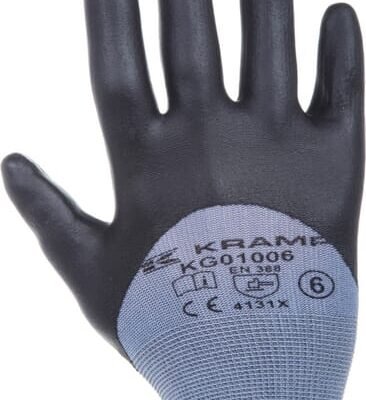 Darbo pirštinės Kramp 1.006, dydis 8/M, KG0100608