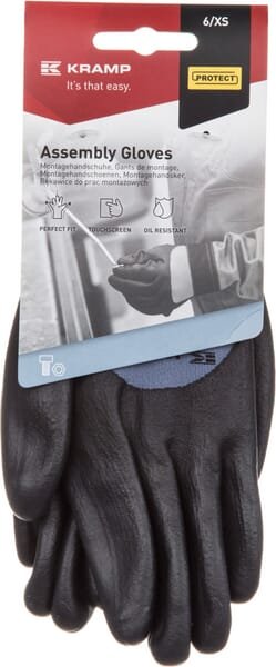 Darbo pirštinės Kramp 1.006, dydis 9/L, KG0100609 - Image 3