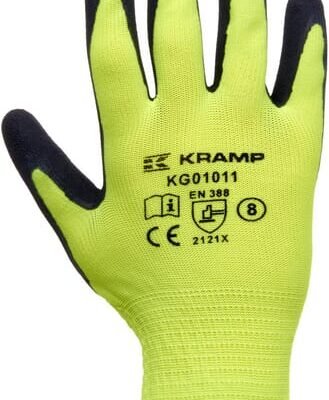 Darbo pirštinės Kramp 1.011, dydis 9/L, KG0101109