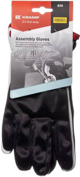 Darbo pirštinės Kramp 1.015, dydis 10/XL, KG0101510 - Image 3