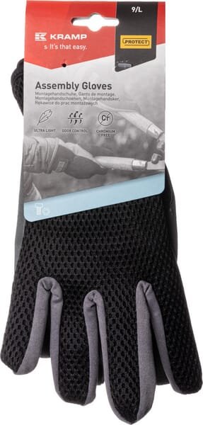 Darbo pirštinės Kramp 1.016, dydis 10/XL, KG0101610 - Image 2