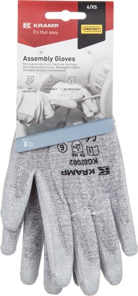 Darbo pirštinės Kramp 2.002, dydis 11/XXL, KG0200211 - Image 3