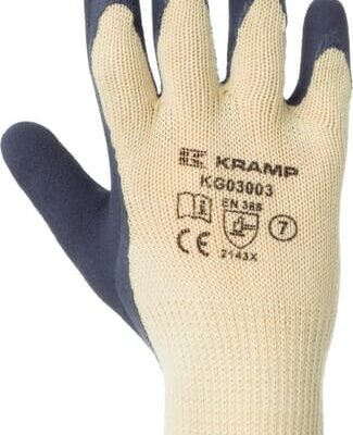 Darbo pirštinės Kramp 3.003, dydis 9/L, KG0300309