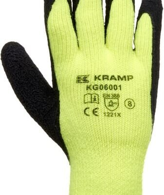 Žieminės darbo pirštinės Kramp 6.001, dydis 9/L, KG0600109