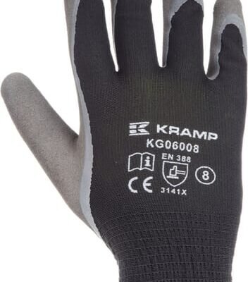 Darbo pirštinės Kramp 6.008, dydis 9/L, KG0600809