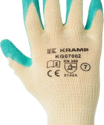 Darbo pirštinės Kramp 7.002, dydis 11/XXL, KG0700211