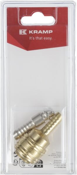 Greitoji hidraulinė jungtis Euro 8 mm (2) Kramp KR26KATF08SETP02B